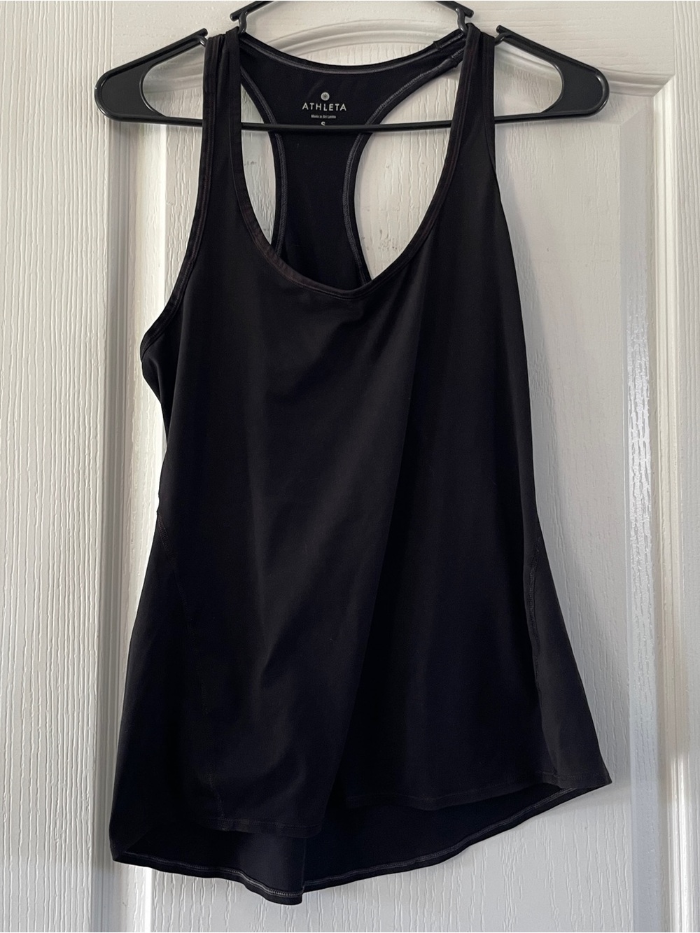 Athleta Black Racerback Performance Tank - Picture 1 of 4